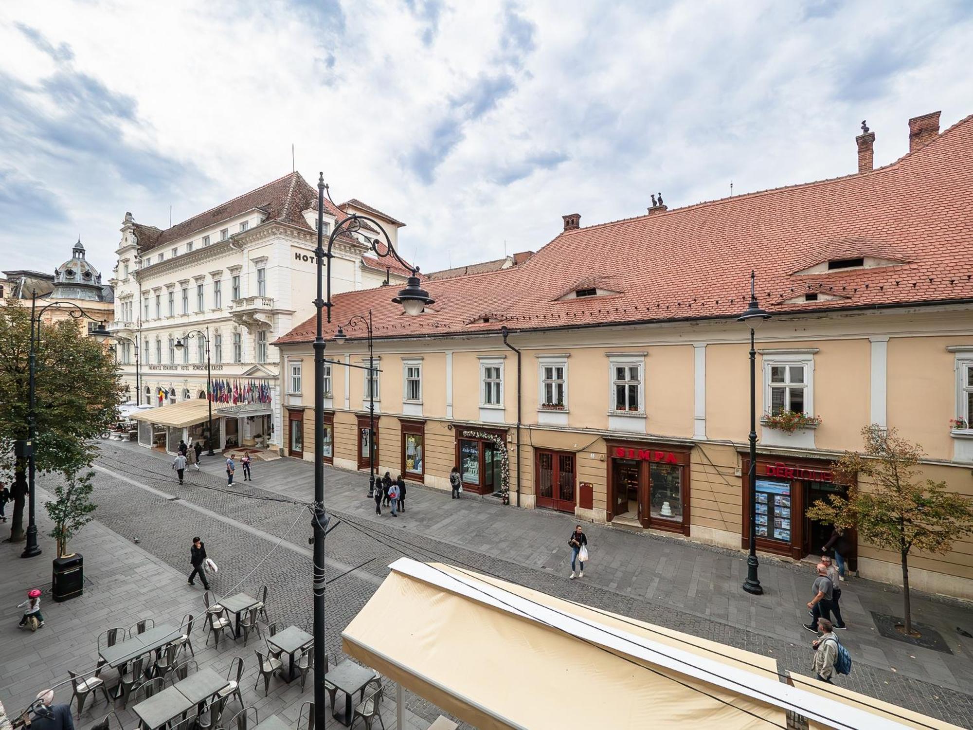 City Spirit Studio - Piata Mare & Balcescu View Sibiu Exterior foto